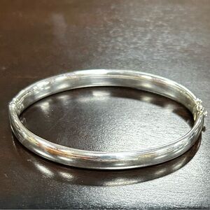 Vintage Sterling Silver Bangle Bracelet